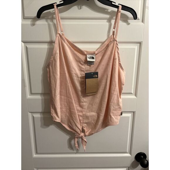The NORTH FACE Hillrose‎ Hemp Tank Top Womens Evening Sand PINK NEW Large - Picture 1 of 2